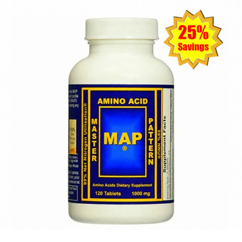 MAP Master Amino Acid Pattern - 2 Bottles - 120 Tablets